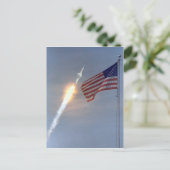 Apollo 11 Startpostkarte Postkarte (Stehend Vorderseite)