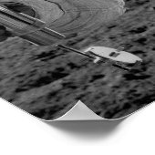 Apollo 12 Astronaut auf dem Mond Poster (Ecke)