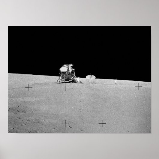 Apollo 12 Lunar Landungsort Poster (Vorne)