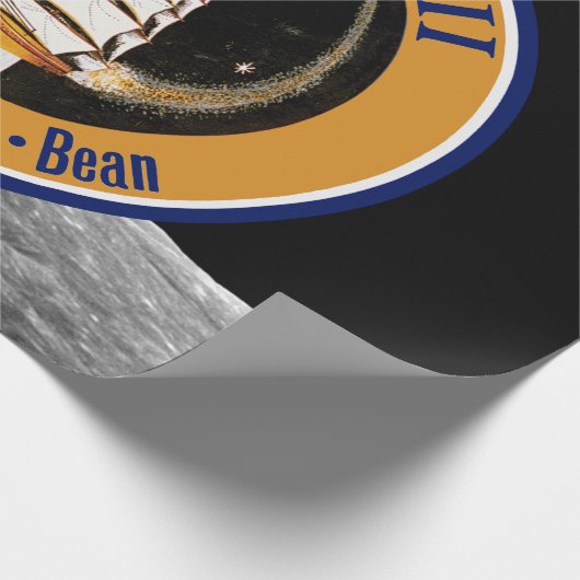 Apollo 12 Mission Patch Logo Geschenkpapier (Ecke)