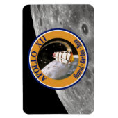 Apollo 12 Mission Patch Logo Magnet (Vertikal)