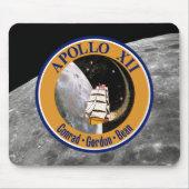 Apollo 12 Mission Patch Logo Mousepad (Vorne)