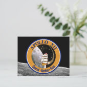 Apollo 12 Mission Patch Logo Postkarte (Stehend Vorderseite)
