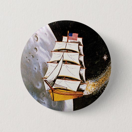 Apollo 12 Missionsabzeichen-Logo Button (Vorderseite)