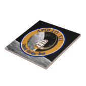 Apollo-12-Missionsabzeichen-Logo Fliese (Seite)