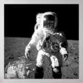 Apollo 12 Moonwalk Poster (Vorne)
