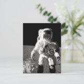 Apollo 12 Moonwalk Postkarte (Stehend Vorderseite)