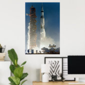 Apollo 12 Start Poster (Heimbüro)