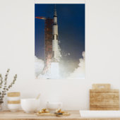 Apollo 12 Start Poster (Küche)