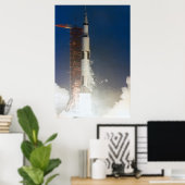Apollo 12 Start Poster (Heimbüro)