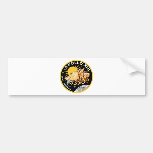 Apollo 13 autoaufkleber (Vorne)