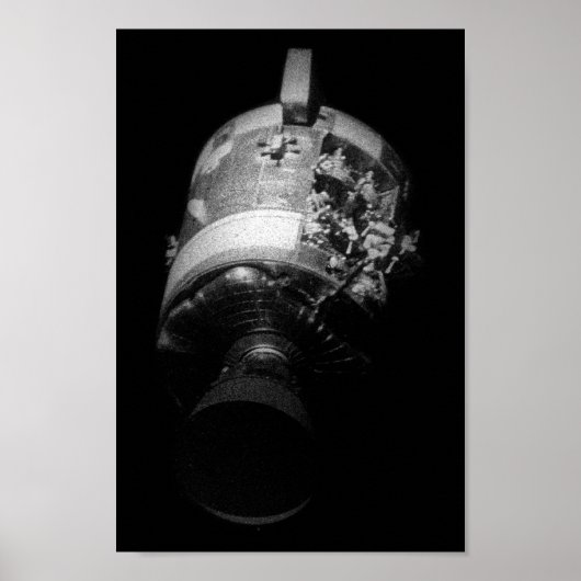 Apollo 13 Beschädigtes Dienstmodul Poster (Vorne)