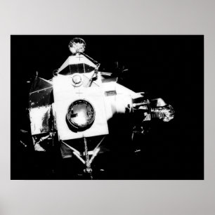 Apollo 13 Lunar Modul Aquarius Poster