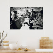 Apollo 13 Mission Kontrolle Centre Poster (Küche)