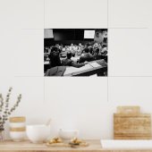 Apollo 13 Mission Operations Kontrolle Room Poster (Küche)