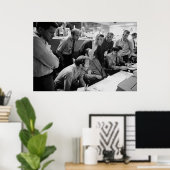 Apollo 13 Mission Operations Kontrolle Room Poster (Heimbüro)