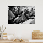 Apollo 13 Mission Operations Kontrolle Room Poster (Küche)