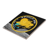 Apollo 13 NASA-Missionsabzeichen-Logo Fliese (Seite)
