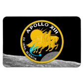 Apollo 13 Patch-Logo der NASA-Mission Magnet (Horizontal)