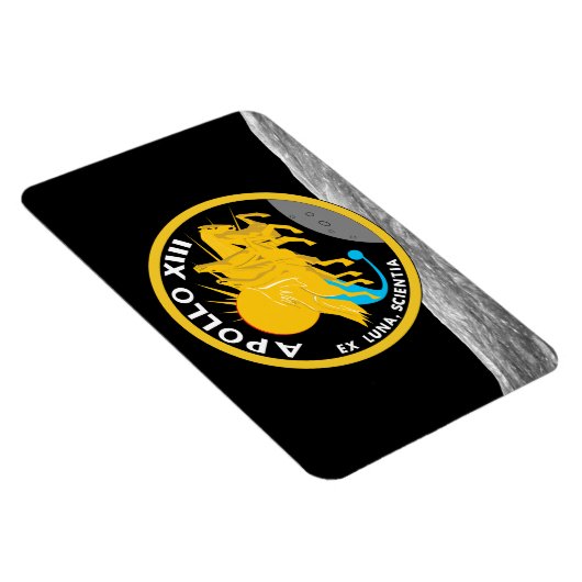 Apollo 13 Patch-Logo der NASA-Mission Magnet (Rechte Seite)