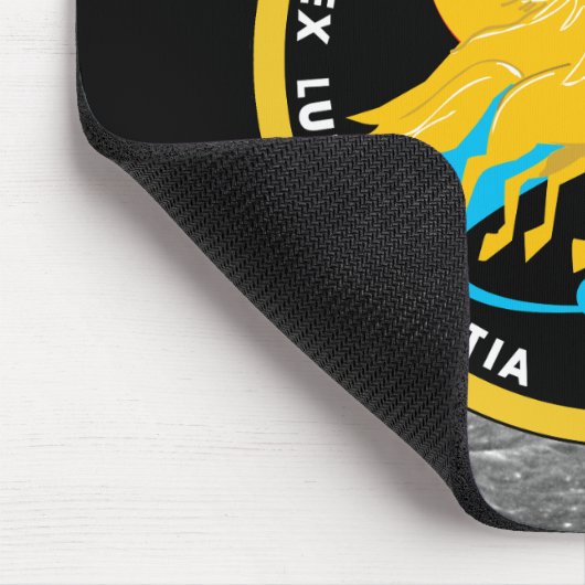 Apollo 13 Patch-Logo der NASA-Mission Mousepad (Ecke)