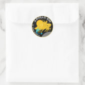 Apollo 13 Patch-Logo der NASA-Mission Runder Aufkleber (Tasche)