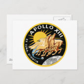 Apollo 13 postkarte (Vorne/Hinten)