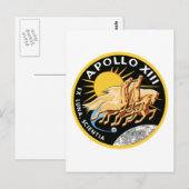 Apollo 13 postkarte (Vorne/Hinten)