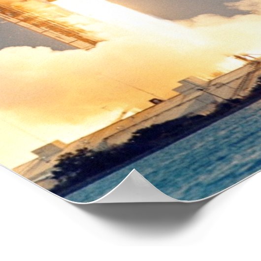 Apollo 13 Start Poster (Ecke)