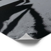 Apollo 14 Astronaut auf dem Mond Poster (Ecke)