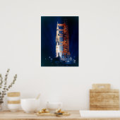 Apollo 14 auf der Startseite Poster (Küche)