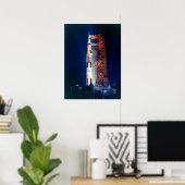 Apollo 14 auf der Startseite Poster (Heimbüro)