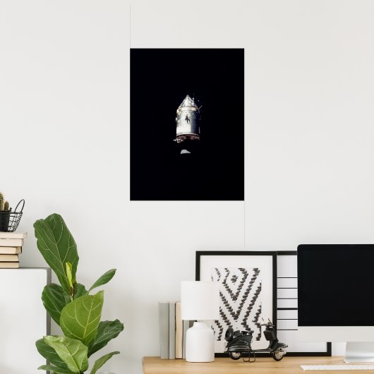 Apollo 14 Command-Service-Module Poster (Heimbüro)