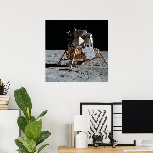 Apollo 14 Lunar Modul Poster (Heimbüro)