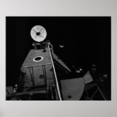 Apollo 14 Lunar Module & Earthrise Poster (Vorne)