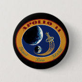 Apollo 14 Patch-Logo der NASA-Mission Button (Vorderseite)