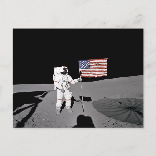 Apollo 14 postkarte (Vorderseite)