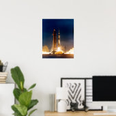 Apollo 14 Start Poster (Heimbüro)