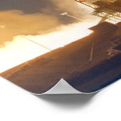 Apollo 14 Start Poster (Ecke)