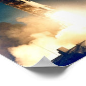 Apollo 14 Start Poster (Ecke)