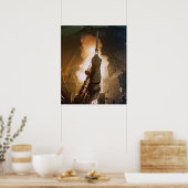 Apollo 14 Start Poster (Küche)