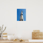 Apollo 15 auf Saturn V Rakete Poster (Küche)