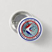 Apollo 15-Insignien Button (Vorne & Hinten)
