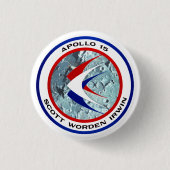Apollo 15-Insignien Button (Vorderseite)