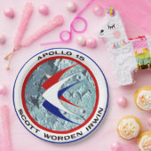 Apollo 15-Insignien Pappteller (Party)
