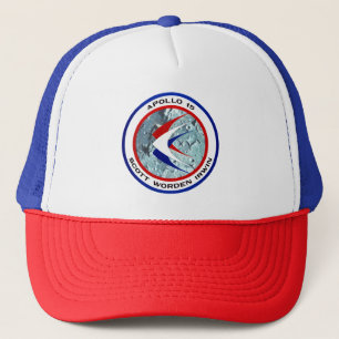 Apollo 15-Insignien Truckerkappe