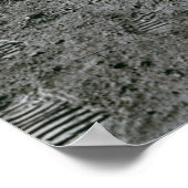 Apollo 15, Jim Irwin auf dem Mond. Großes Foto Poster (Ecke)