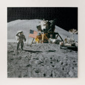 Apollo 15 Mondlandung Puzzle (Vertikal)