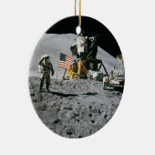 Apollo 15 Mondmodul Mondlandung Nasa 1971 Keramik Ornament (Rechts)