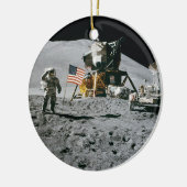 Apollo 15 Mondmodul Mondlandung Nasa 1971 Keramik Ornament (Links)